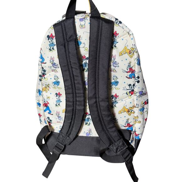 Disney Parks Mickey And Friends All Over Book Bag Back Pack NWT - Picture 2 of 8